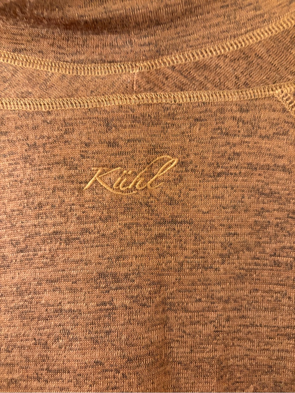 Kuhl Brown Heathered Cowl-Neck Tunic - Picture 2 of 9